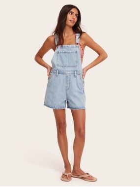 Parke x Target Denim Shortalls Overalls XS NWT